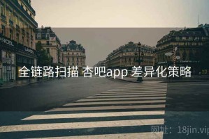 全链路扫描 杏吧app 差异化策略