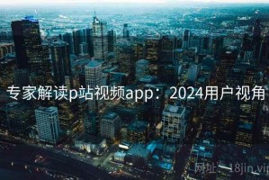 专家解读p站视频app：2024用户视角