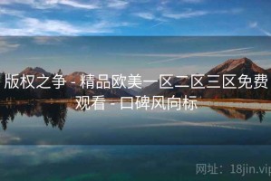 版权之争 - 精品欧美一区二区三区免费观看 - 口碑风向标