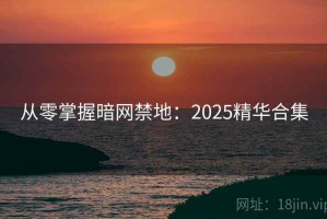 从零掌握暗网禁地：2025精华合集