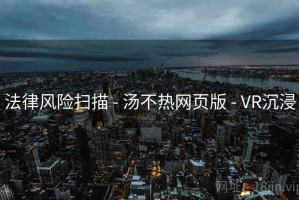 法律风险扫描 - 汤不热网页版 - VR沉浸