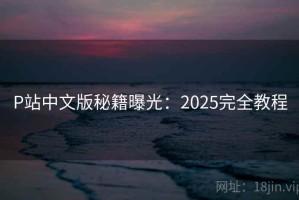P站中文版秘籍曝光：2025完全教程