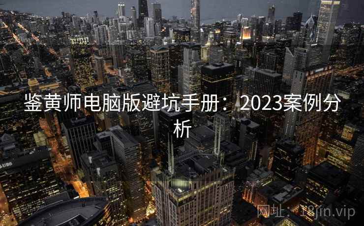 鉴黄师电脑版避坑手册：2023案例分析